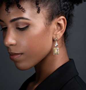Nubia Triple Drop Earrings