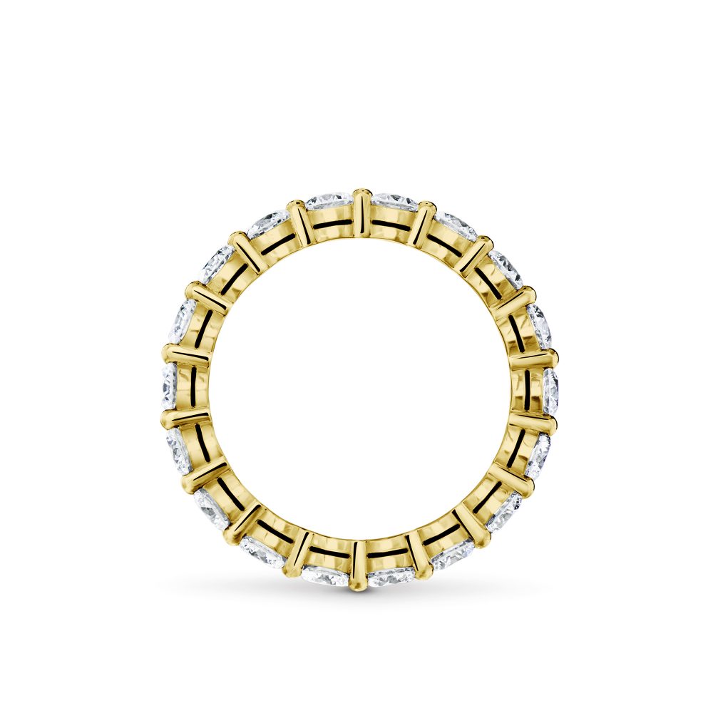 Arielle Wedding Band in Yellow Gold